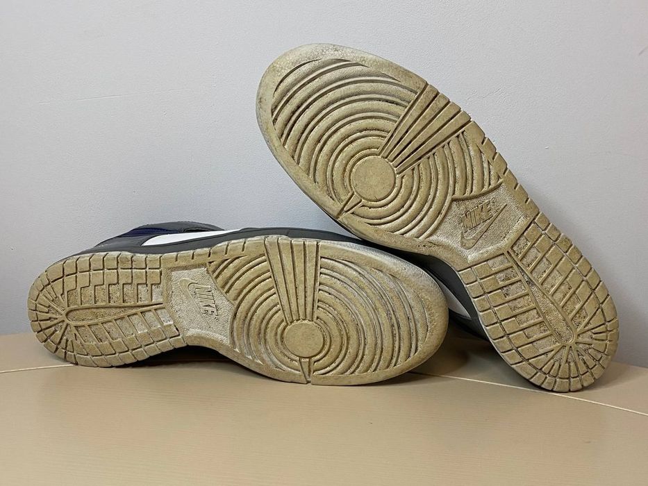 Оригинал кожаные винтажные Nike Zoom Dunk Low vintage sb jordan id