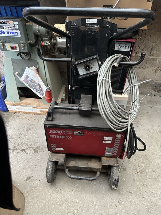 Spawarka tig EWM Tetrix 300 wózek org