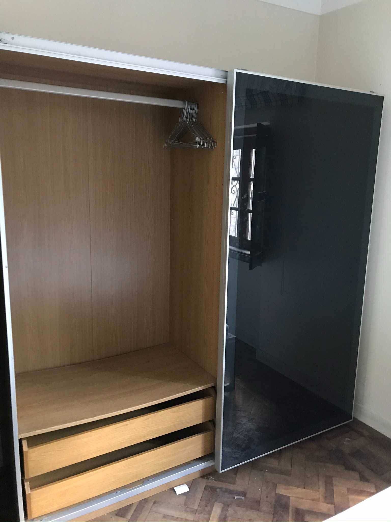 Conjunto Roupeiro Pax Ikea 200x66x201cm