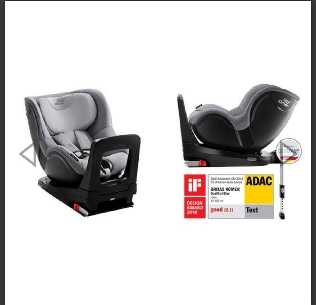 Cadeira Auto Britax Romer Dualfix iSize