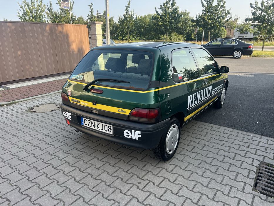 Renault Clio I 1.2 54KM Benzyna 2Klucze Wspomaganie  Klasyk Zadbany