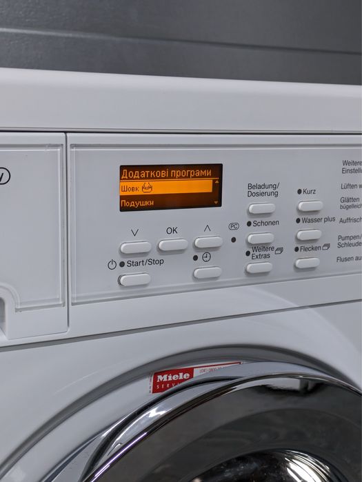 ПРАЛЬНО-СУШИЛЬНА машина Miele WT 2796 Парогенерато Укр.Мова ІДЕАЛ