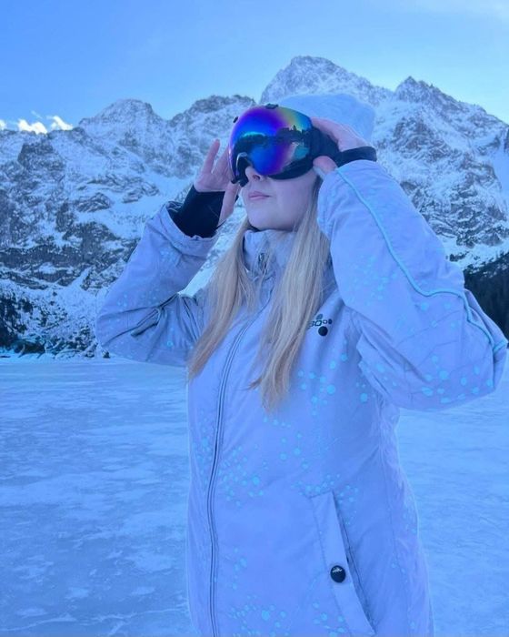 Damska kurtka narciarska, rozmiar S - M