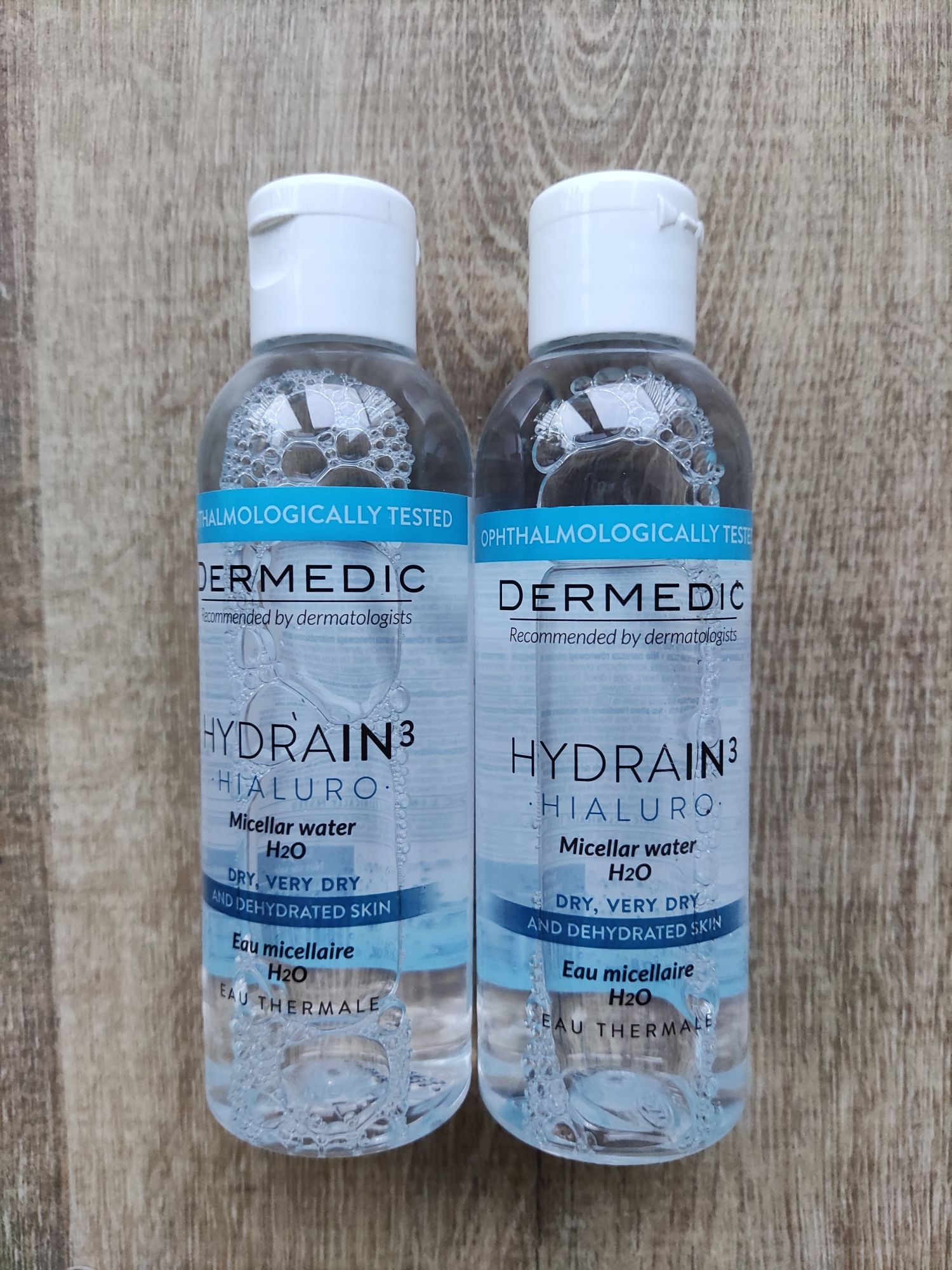 Dermedic Hydrain3 Hialuro - płyn micelarny H2O - 2 butelki po 100 ml