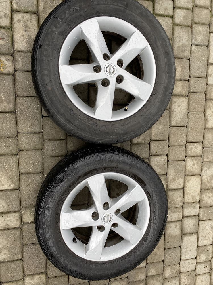 Alufelgi 5x114,3 16” Nissan Qashqai Juke X-trail Primastar 225/60/16