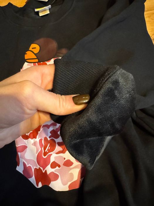 Худі Bape, світшот бейп, лонгслів бейп, светр Bape теплий на флісі