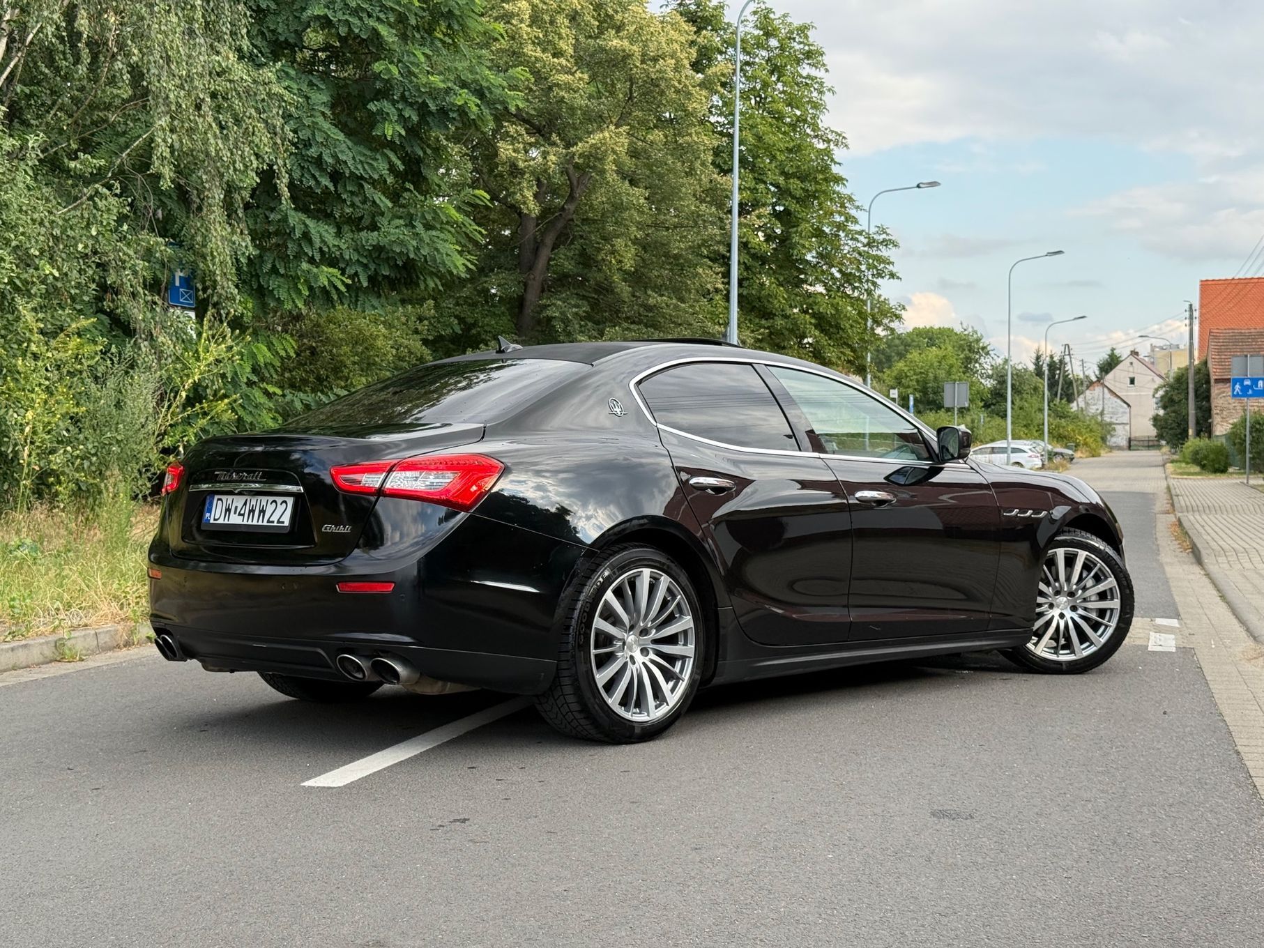 Maserati Ghibli 3.0 Szybercdach/Led/Zarejestrowany w PL/ 2WD