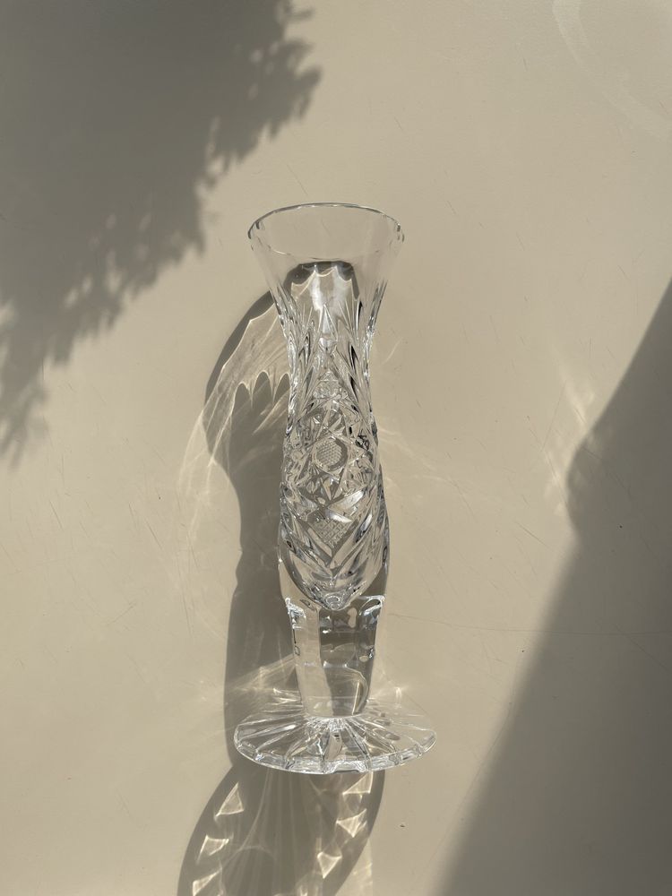 Kryształ prl wazon