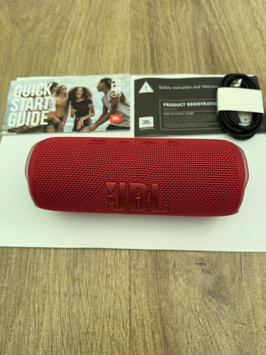 JBL Flip 6 glosnik bezprzewodowy nowy czerwony