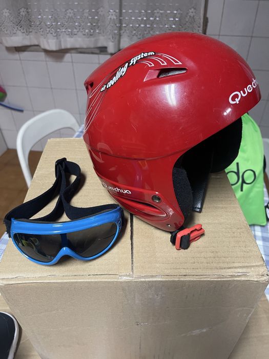 Botas n.36+capacete+oculos