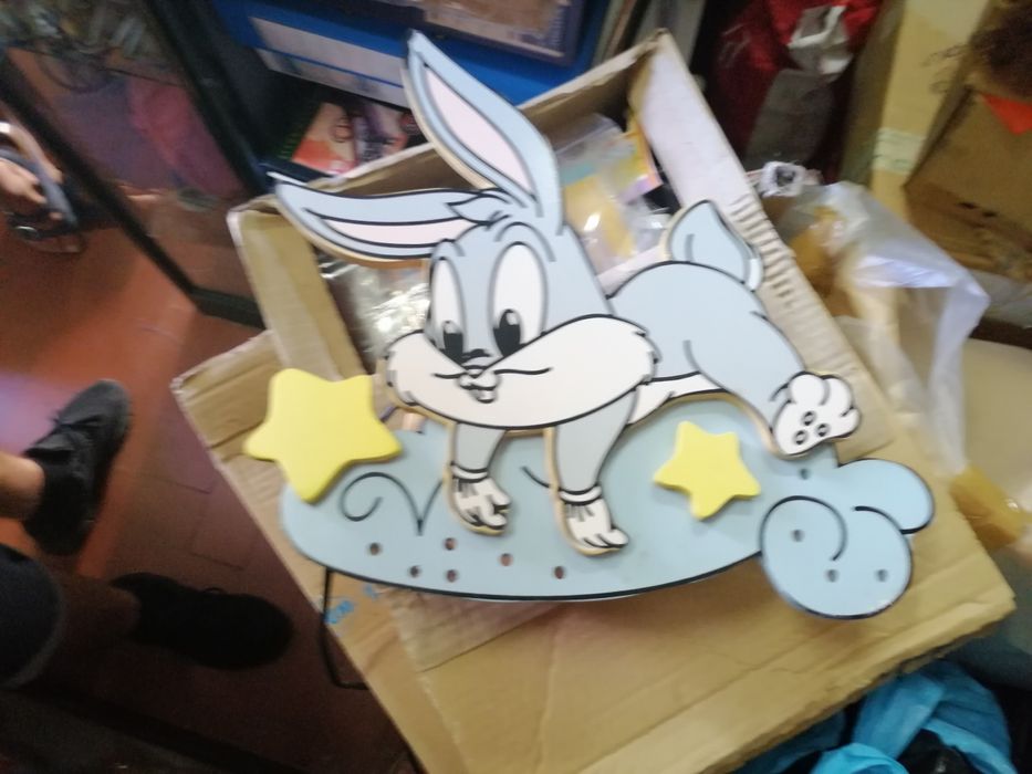 Candeeiro looney tunes Novo