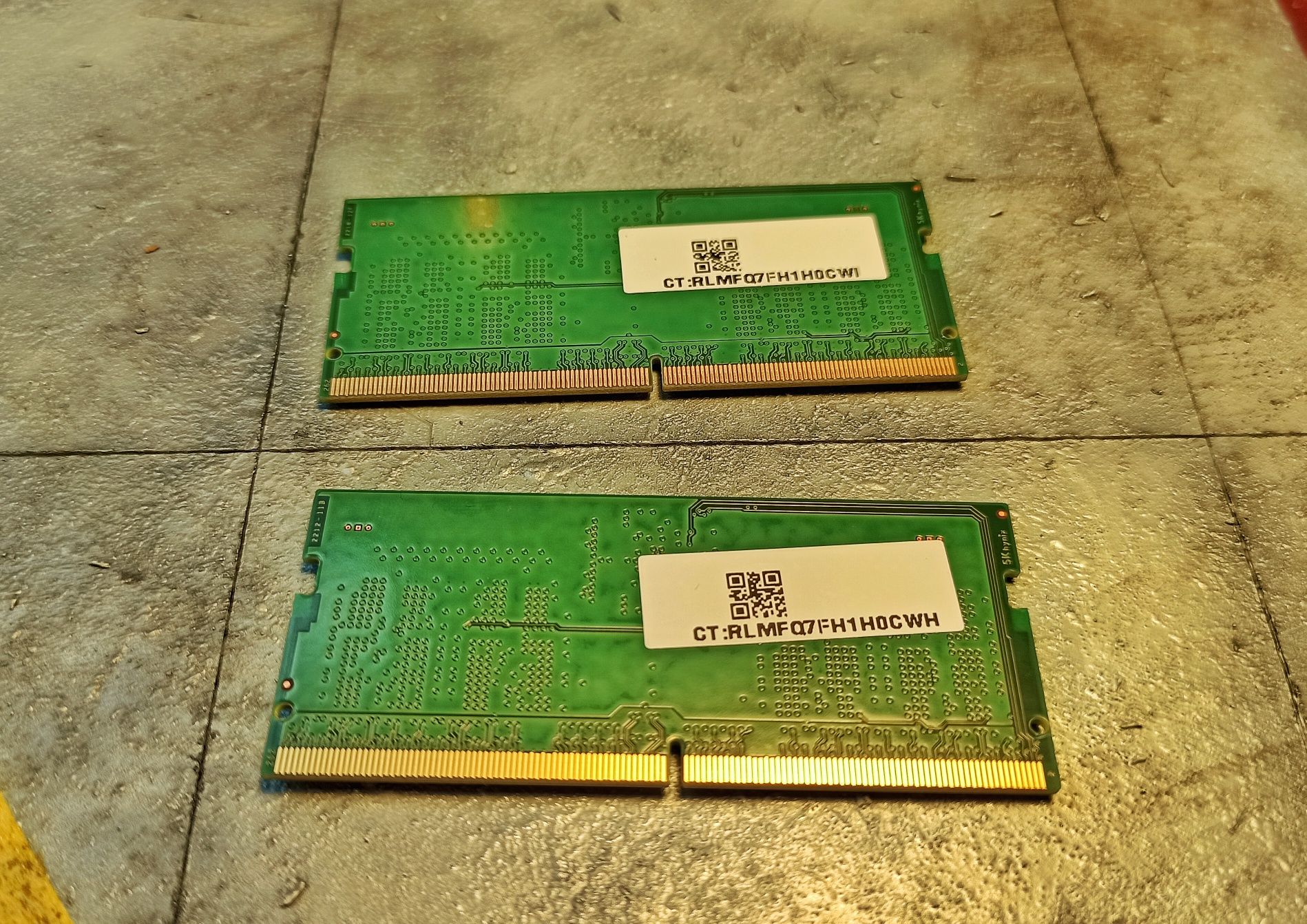 16 GB RAM DDR5 SODIMM (do laptopa, 2 X 8Gb), 4800 MHz, SK Hynix Korea