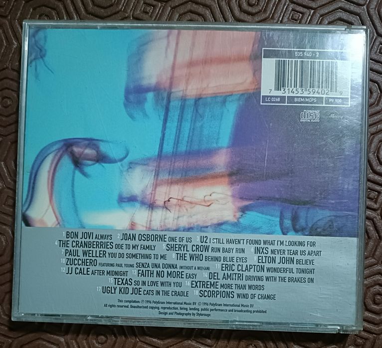 CD  -  Pure Rock Ballads