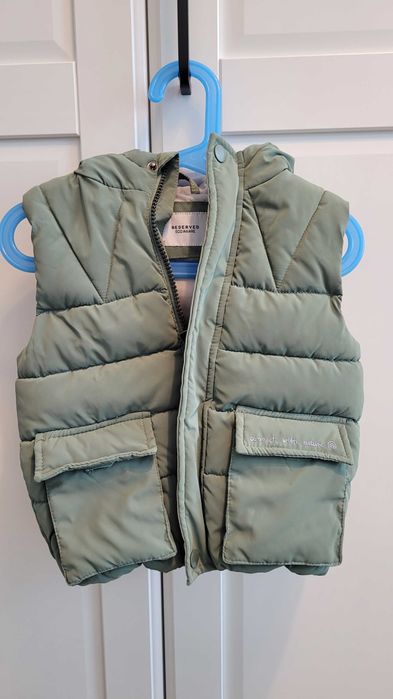 Bezrękawnik dla chłopca r. 92