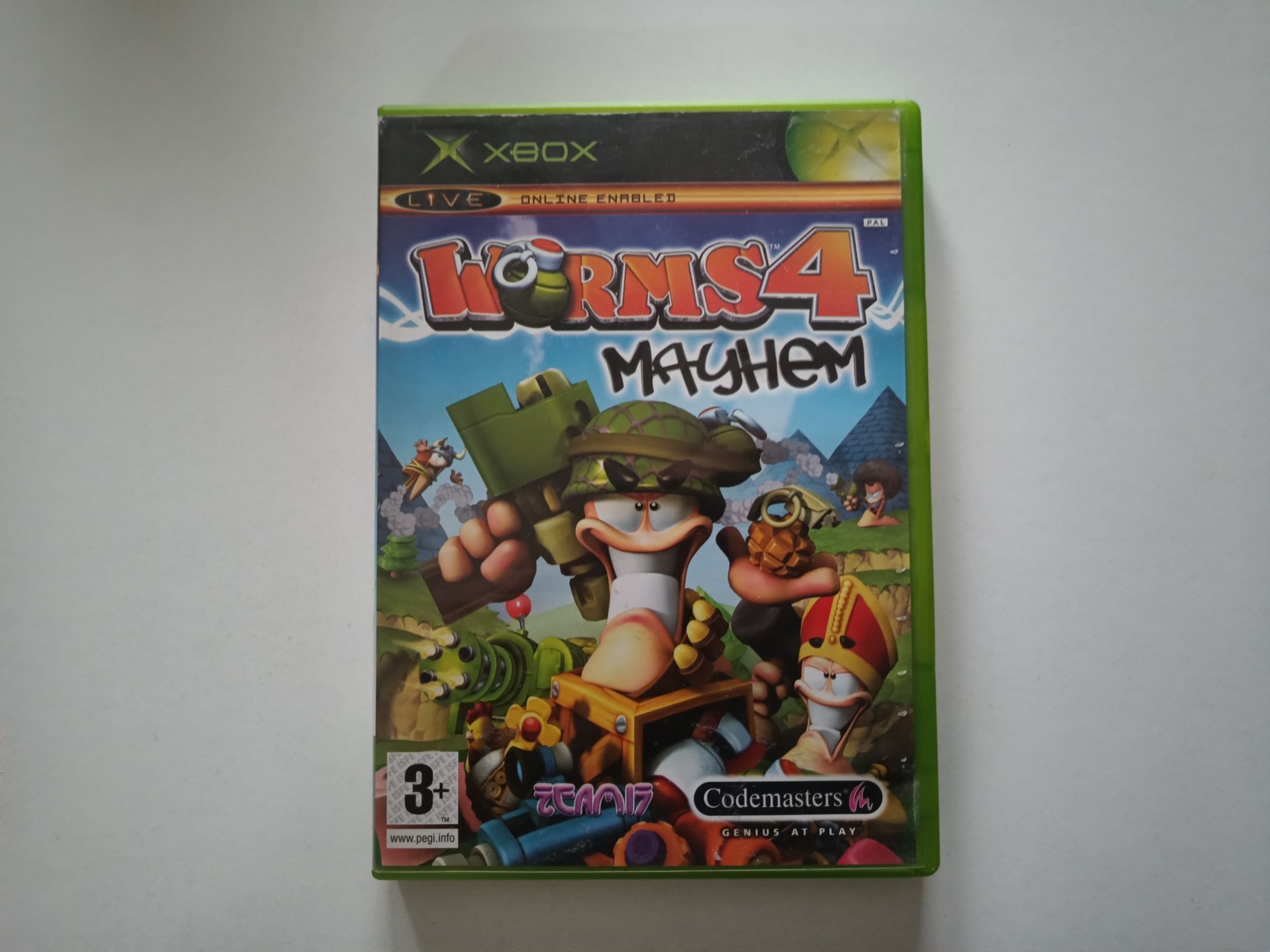 Gra Xbox classics Worms 4