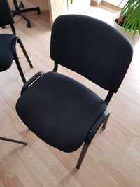 Krzesło konferencyjne ISO Black, krzesło do biura, konferencja, szkoły