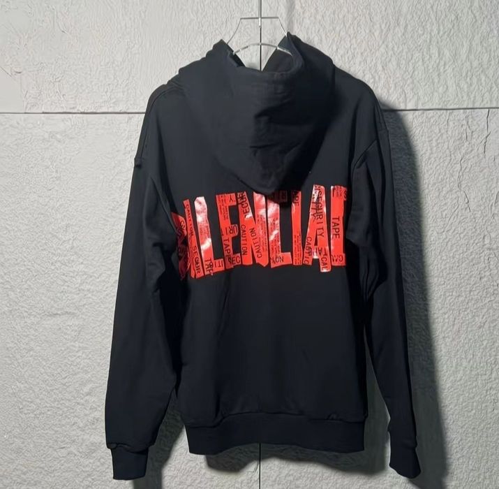Zip hoodie balenciaga