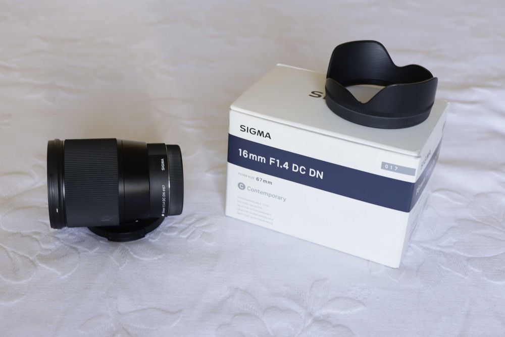 Sigma 16mm f/1.4 DC DN Contemp. (p/ Canon EF-M)