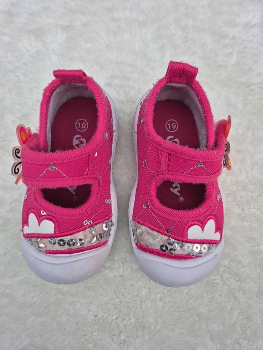 Rozowe ciapki dla dziewczynki