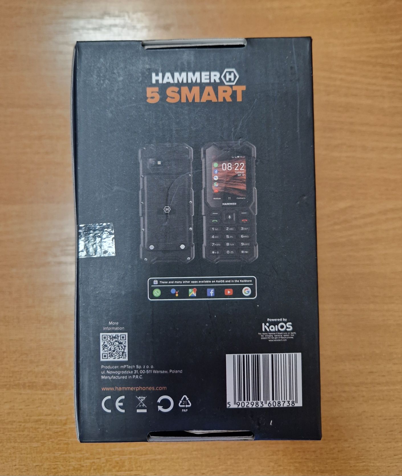 myPhone Hammer 5 Smart telefon komórkowy NOWY