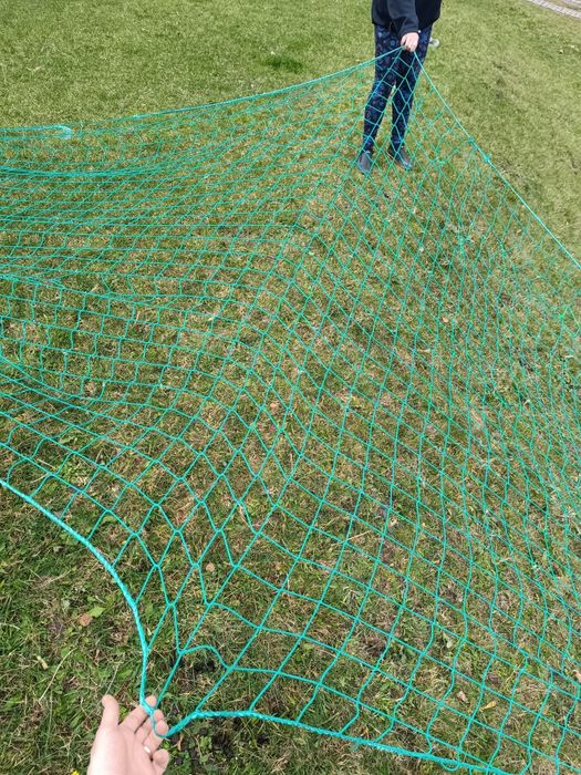Siatka na piłkochwyt ogrodzenie boiska 40x4m ok 120m2