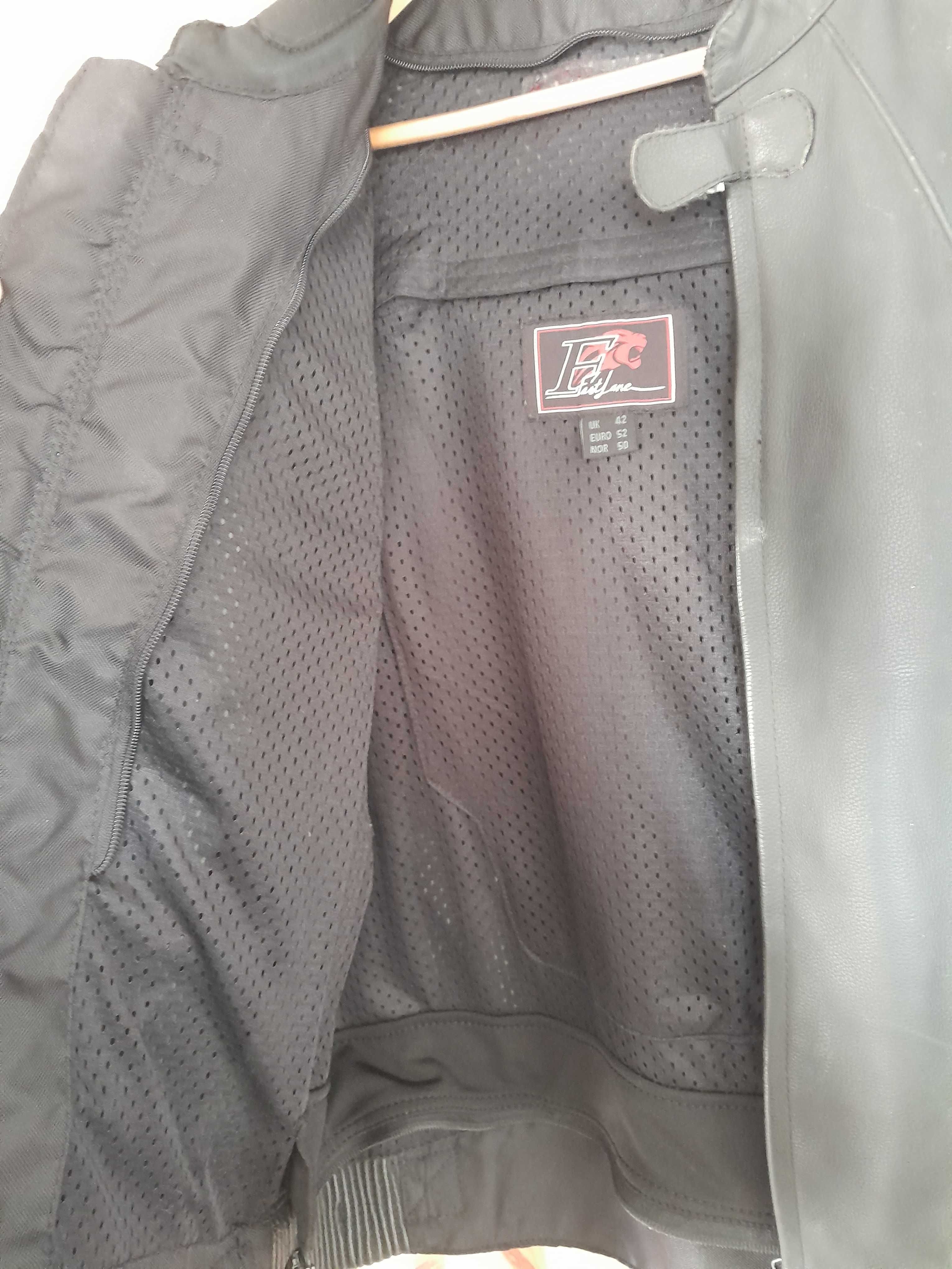 Kurtka motocyklowa skórzana Fastlane skóra