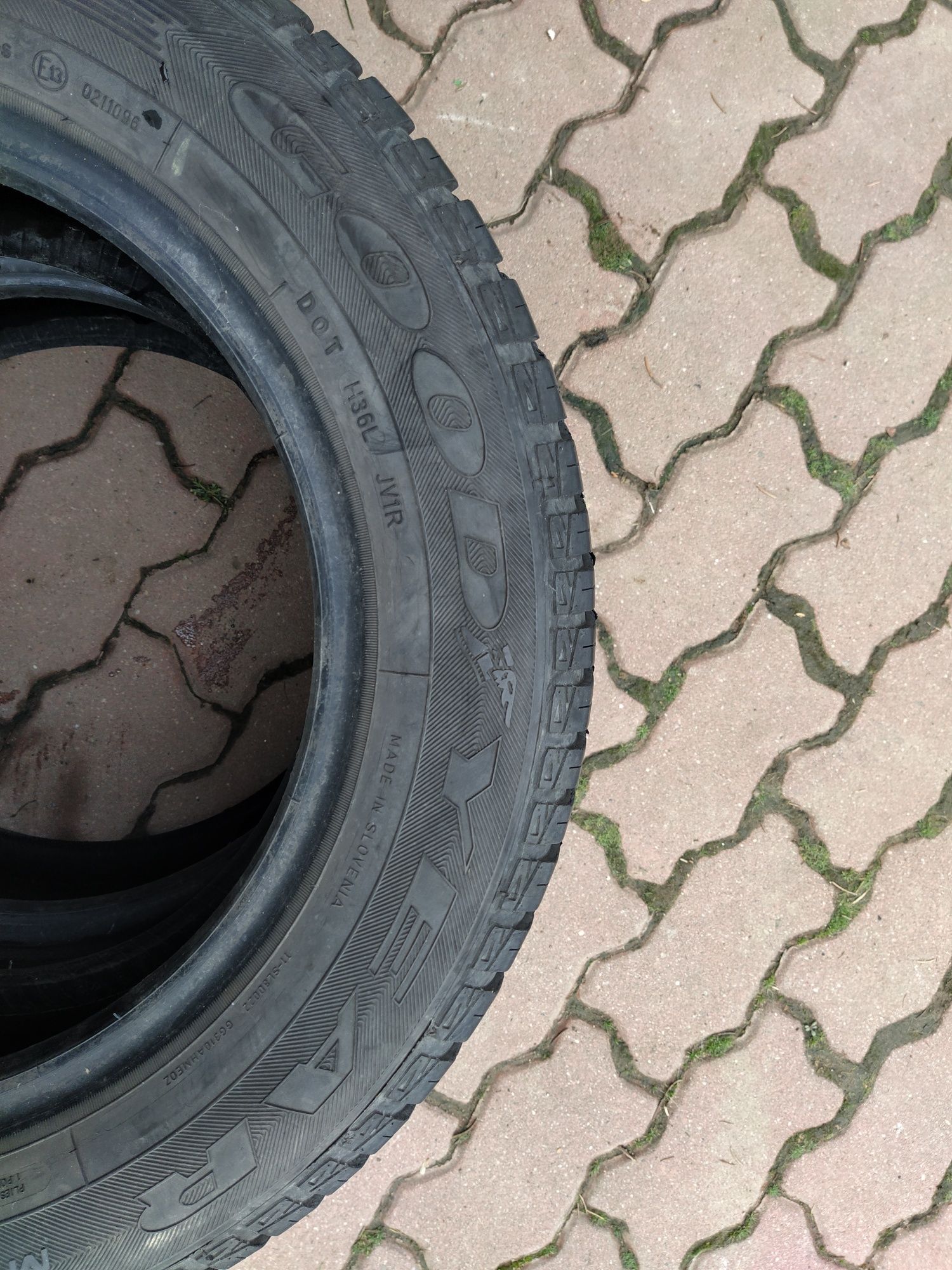 2Opony wielosezonowe 185/65r14 GOODYEAR 6mm