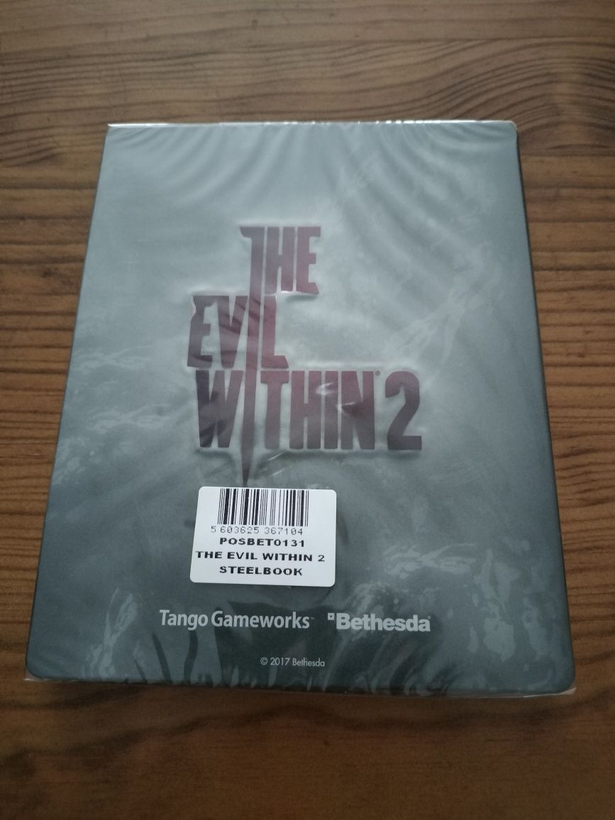 Steelbook PS4 - Jogo The Evil Within 2 (Selado)