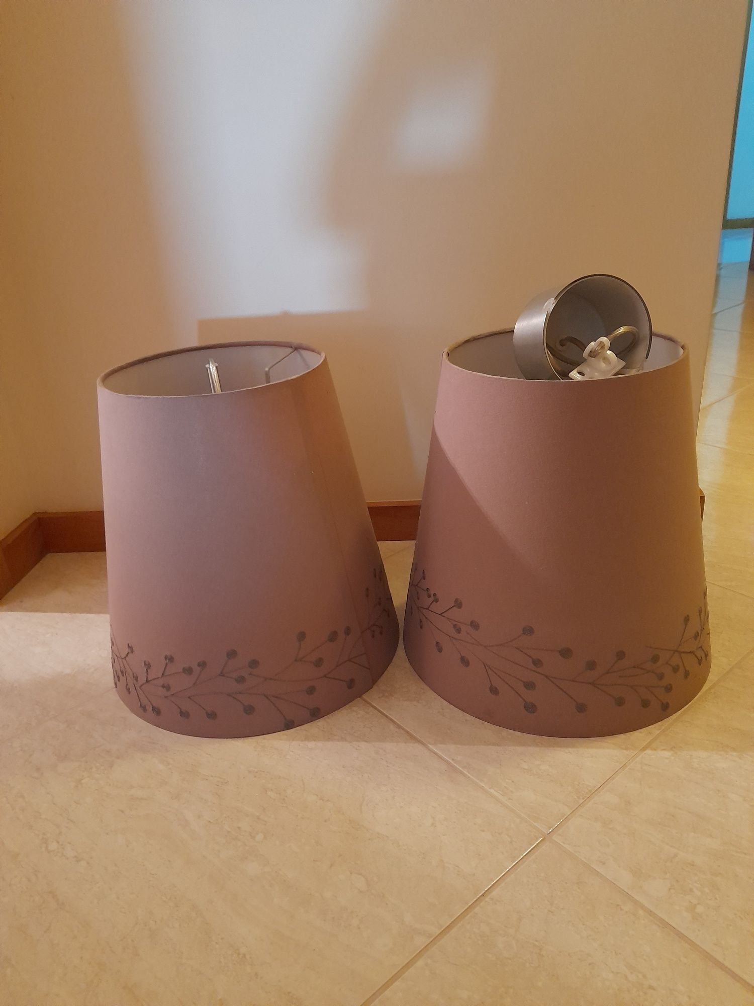 2 Candeeiros teto