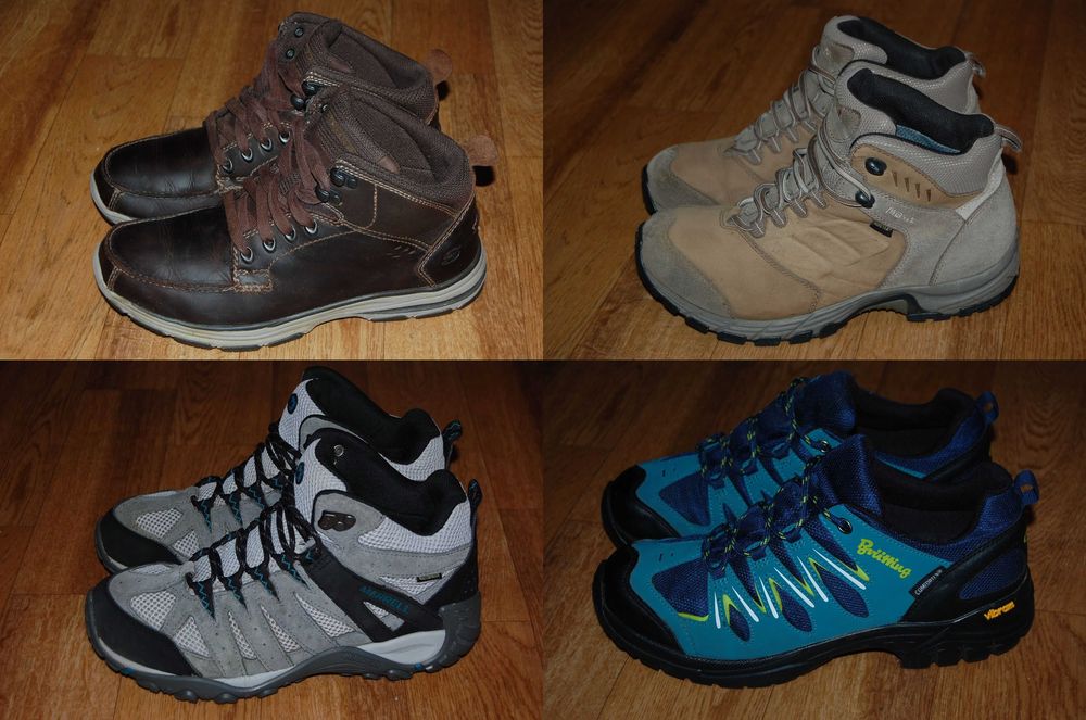 ботинки на мембране 40,5-41р Merrell Sketchers Meindl Goretex Brutting