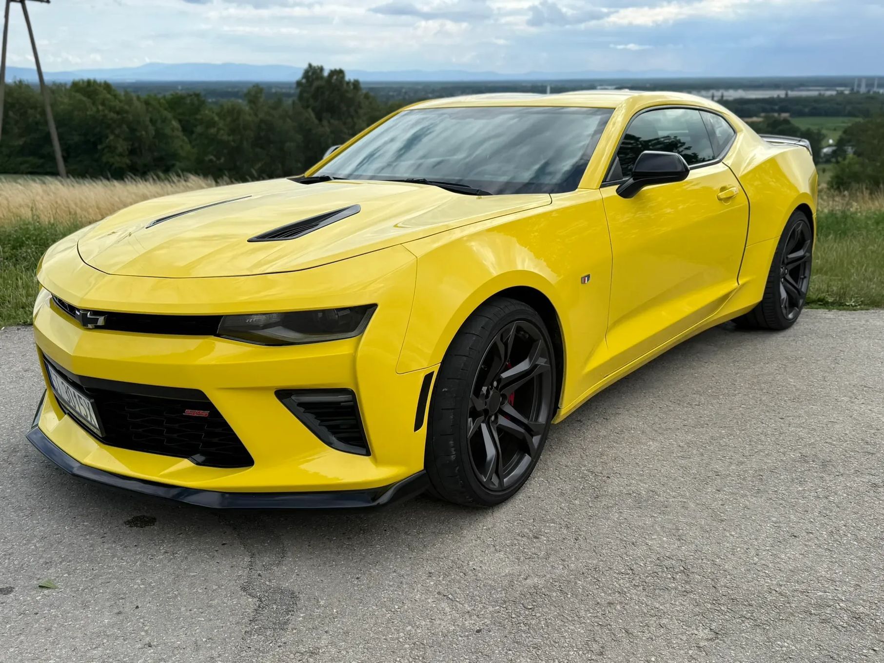 Chevrolet Camaro Bright Yellow, Pakiet Track Perfomance SS 1LE / Fotele Recaro / FV