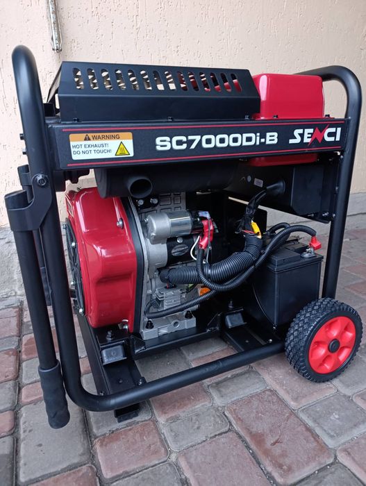 Инверторный генератор 7,5кВт дизельный 1,5л/ч