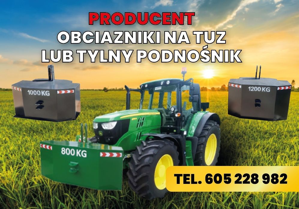 Obciazniki na tuz