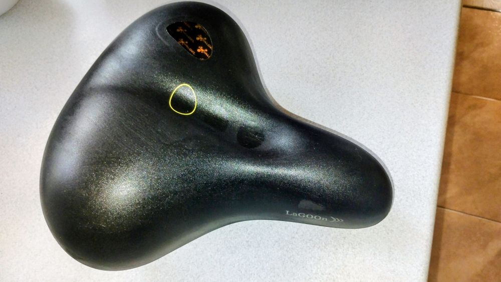 Siodło rowerowe (żelowe)