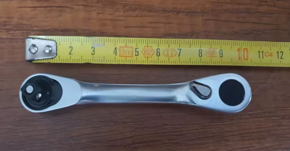 Міні трещотка ключ з тріскачкою 1/4 дюйма