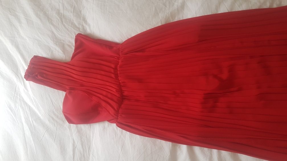 Vestido de cerimônia vermelho