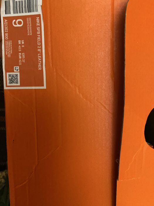 Тактичні берці. Nike sfb field 28 leather.