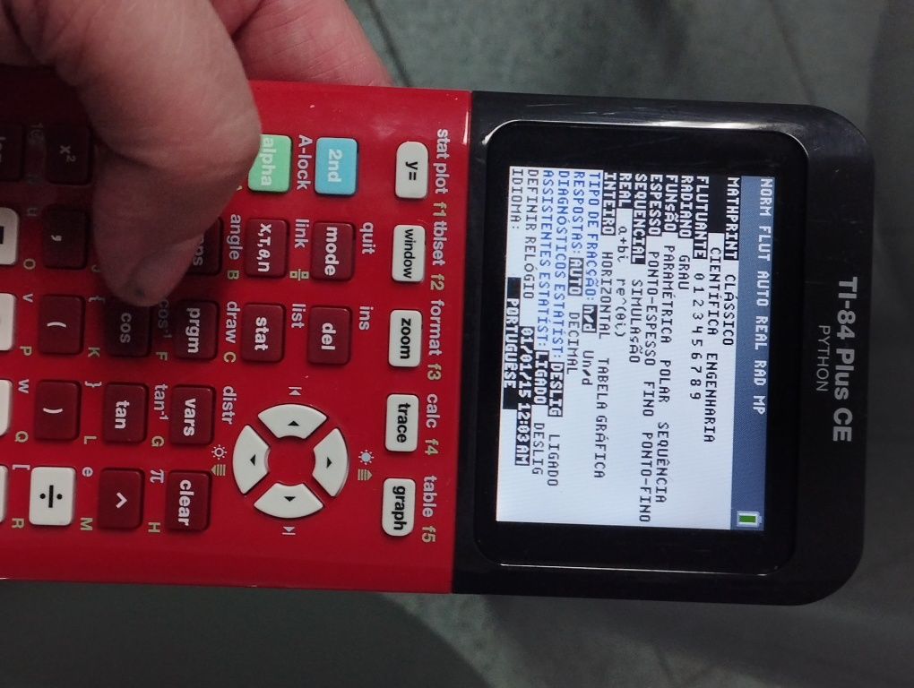 Calculadora Gráfica Texas instruments TI-84 Plus CE Python edition