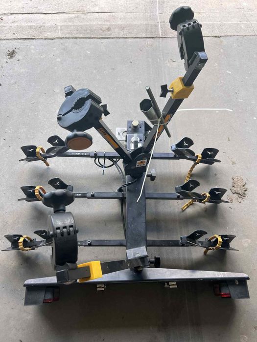 Bagażnik rowerowy na 3 rowery HAWK na hak