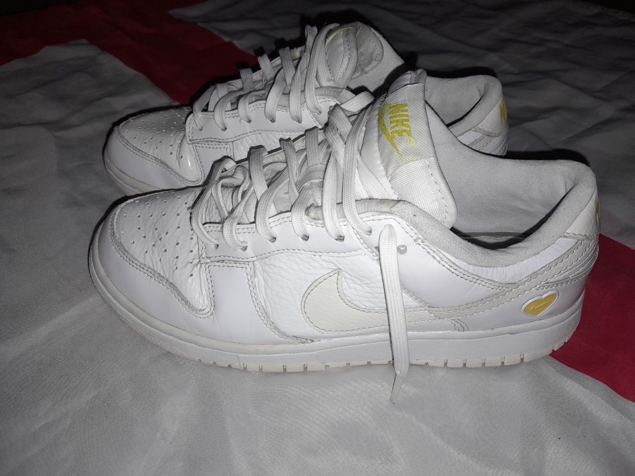 Белые - Nike Dunk Low White