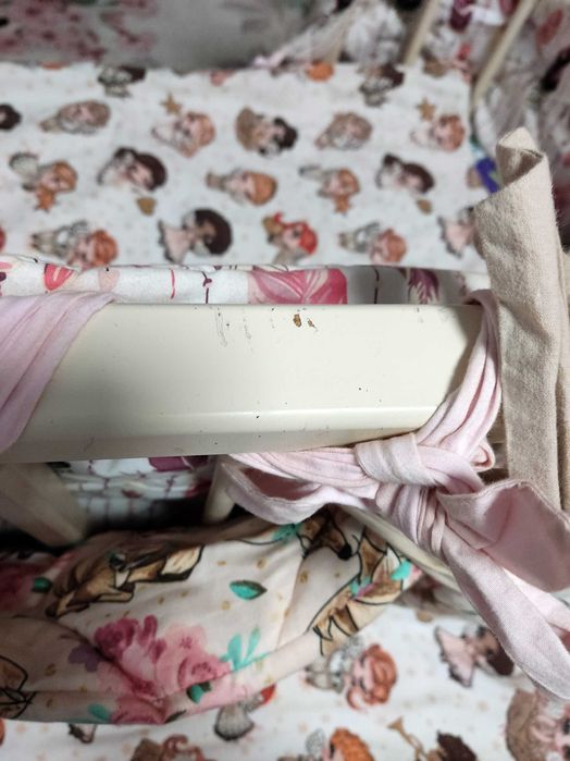 Дитяче ліжко трансформер для двійні, овальне