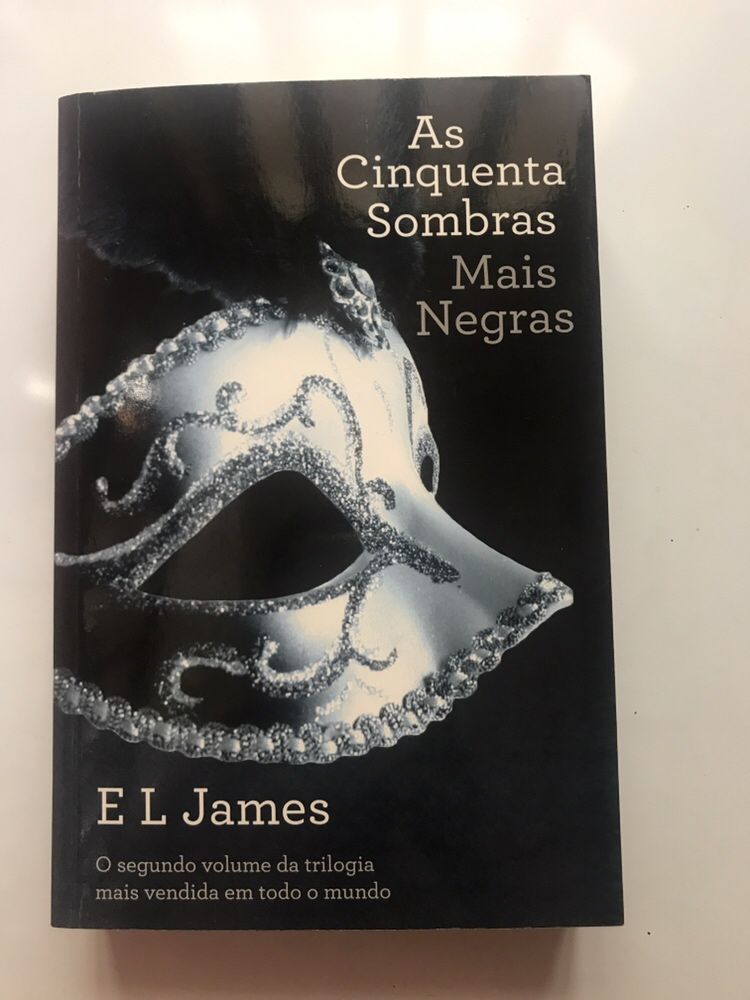 Livro As Cinquenta Sombras Mais Negras