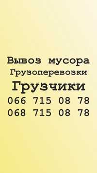 Вывоз мусора,грузоперевозки,перевозка пианино,грузовое такси,грузчики