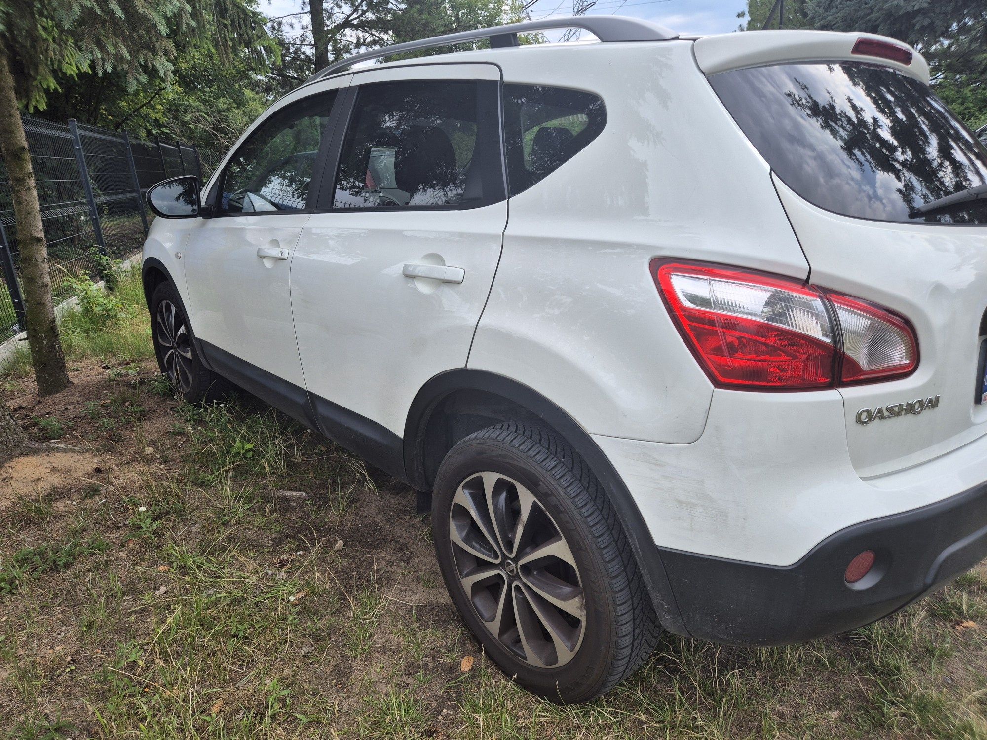 Nissan Qashqai Biały / Zamiana