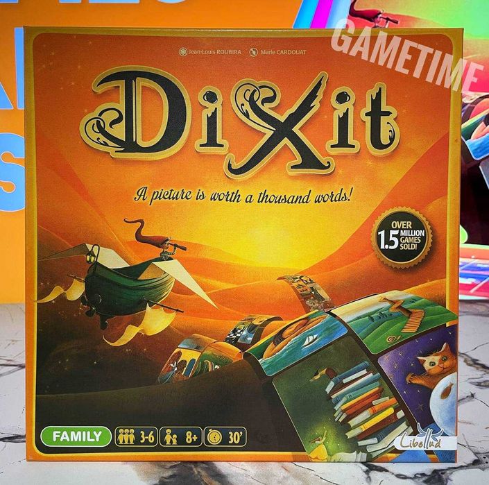 Dixit настольная игра Диксит Діксіт + правила українською