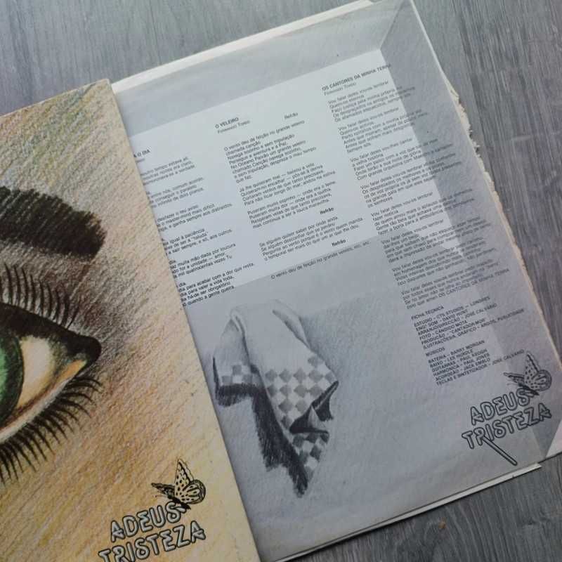 Fernando Tordo LP  Gatefold Adeus Tristeza