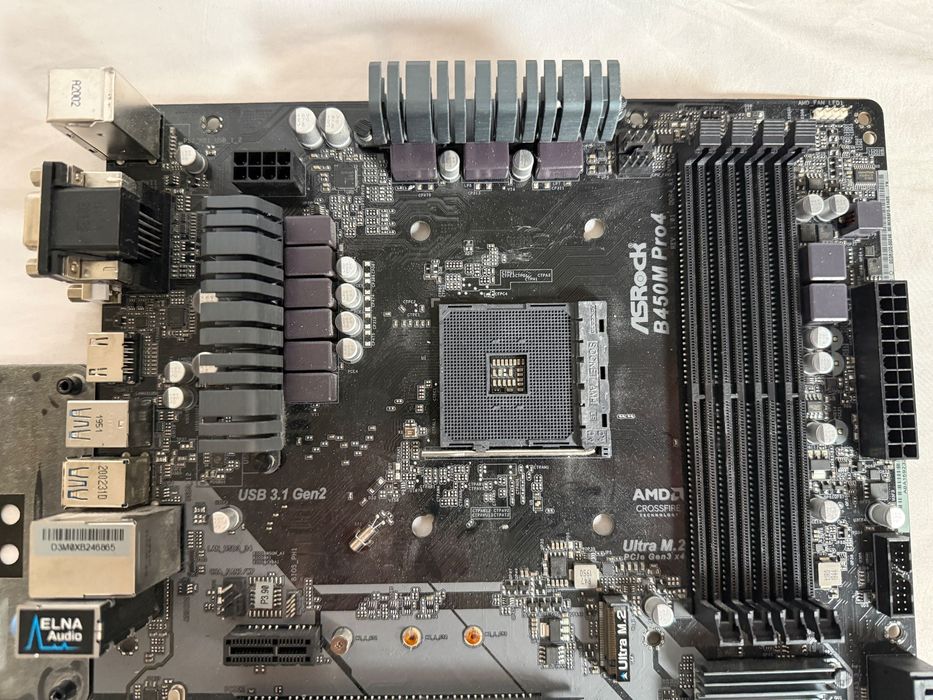 Płyta główna Micro ATX ASRock B450M PRO4 AM4