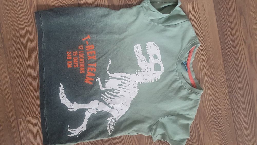 Bluzki 110-116 i skarpety