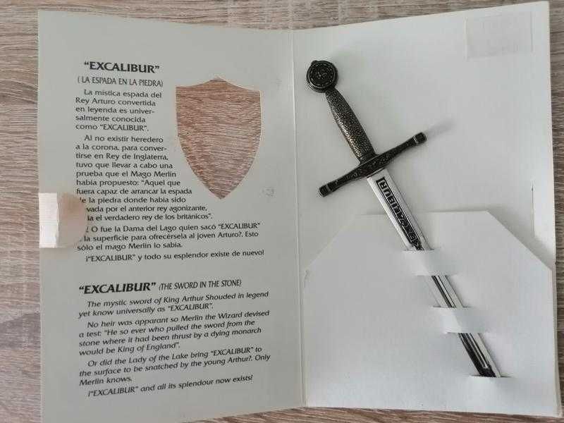 Нож открывалка дляя конвертов меч экскалибур испания толедо