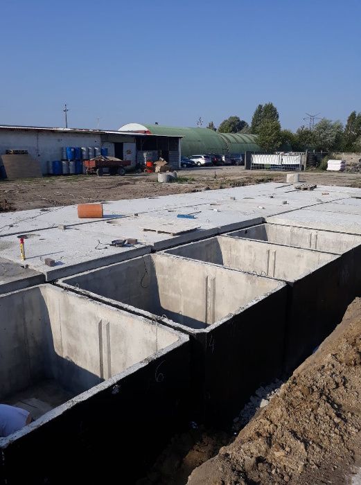 SZAMBA betonowe 10m3 zbiornik na deszczówkę kanał  Turek Piła Rawicz
